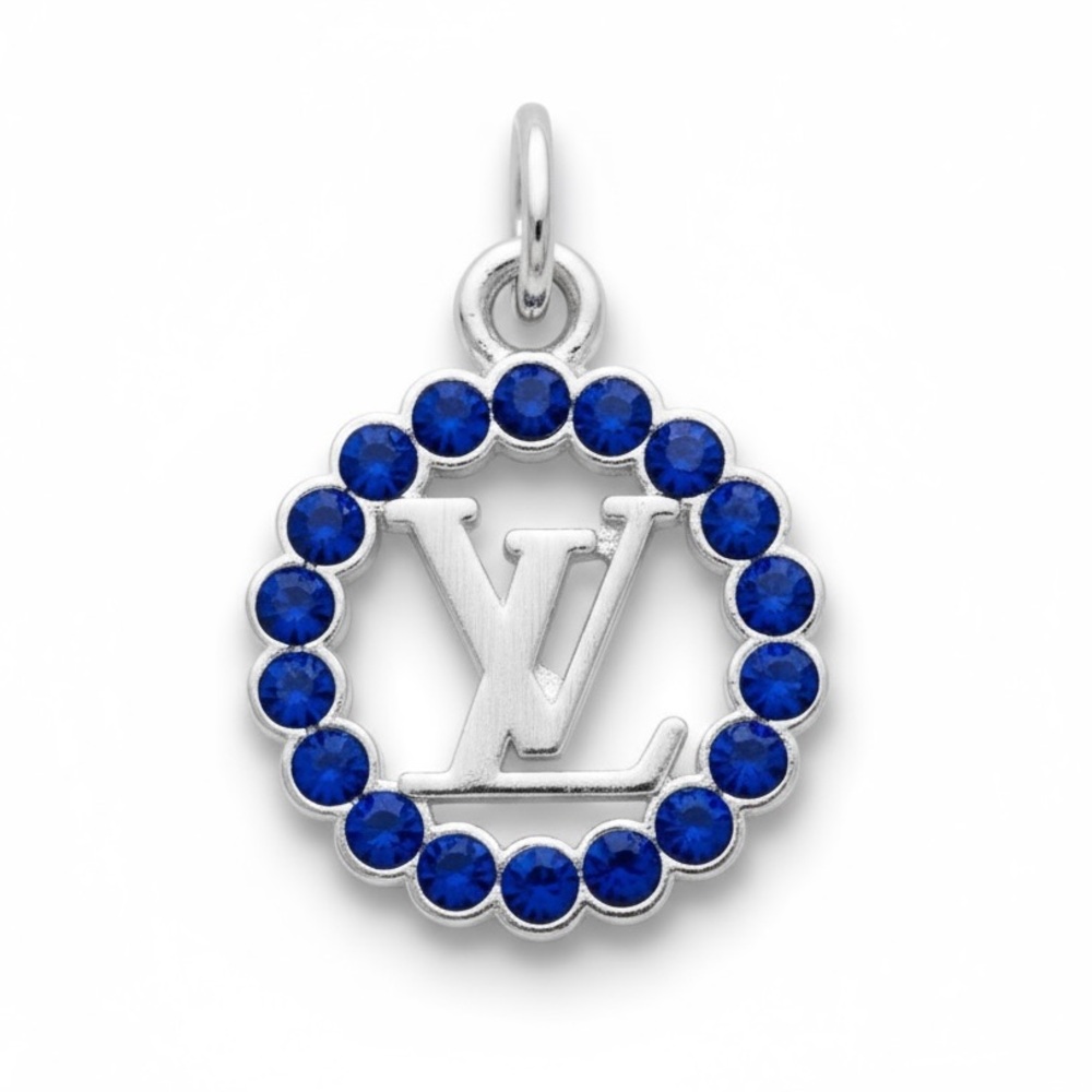 Louis Vuitton Authentic Silver Crystal Necklace Pendant for Necklace - Picture 5 of 15